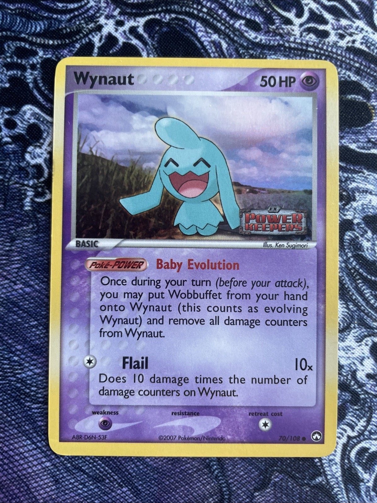 Wynaut Power Keepers Reverse Holofoil 70/108 - NM to LP