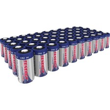 CR2 Lithium Battery 3V Non-Rechargeable 50 Pack Flashlights Cameras Toys