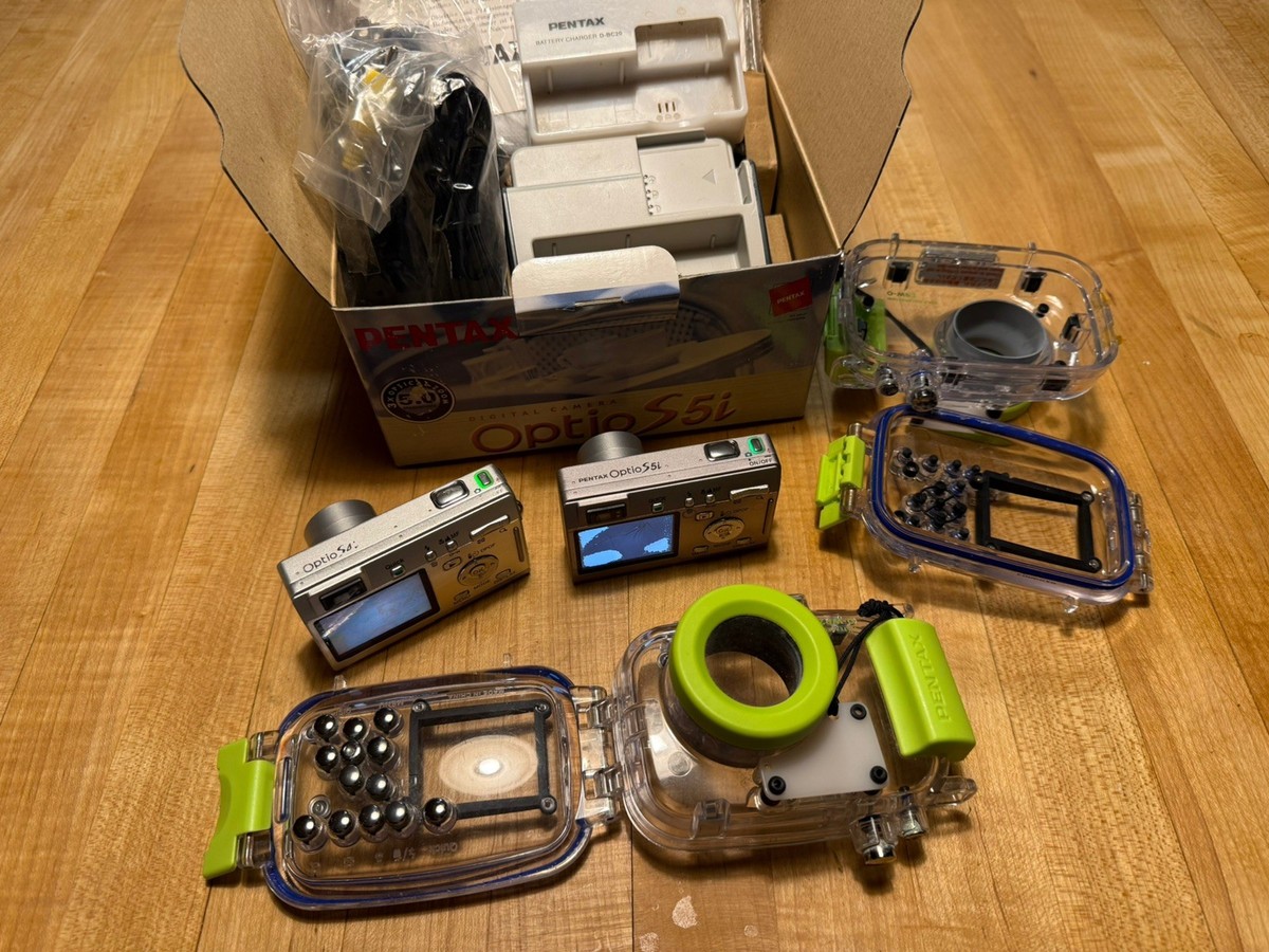 PENTAX Pentax Optio S5i 5.0MP Digital Camera - Silver for sale