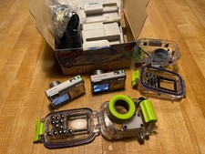 Pentax Digital Camera Optio S5i 5, S4i and Scuba cases with original box.