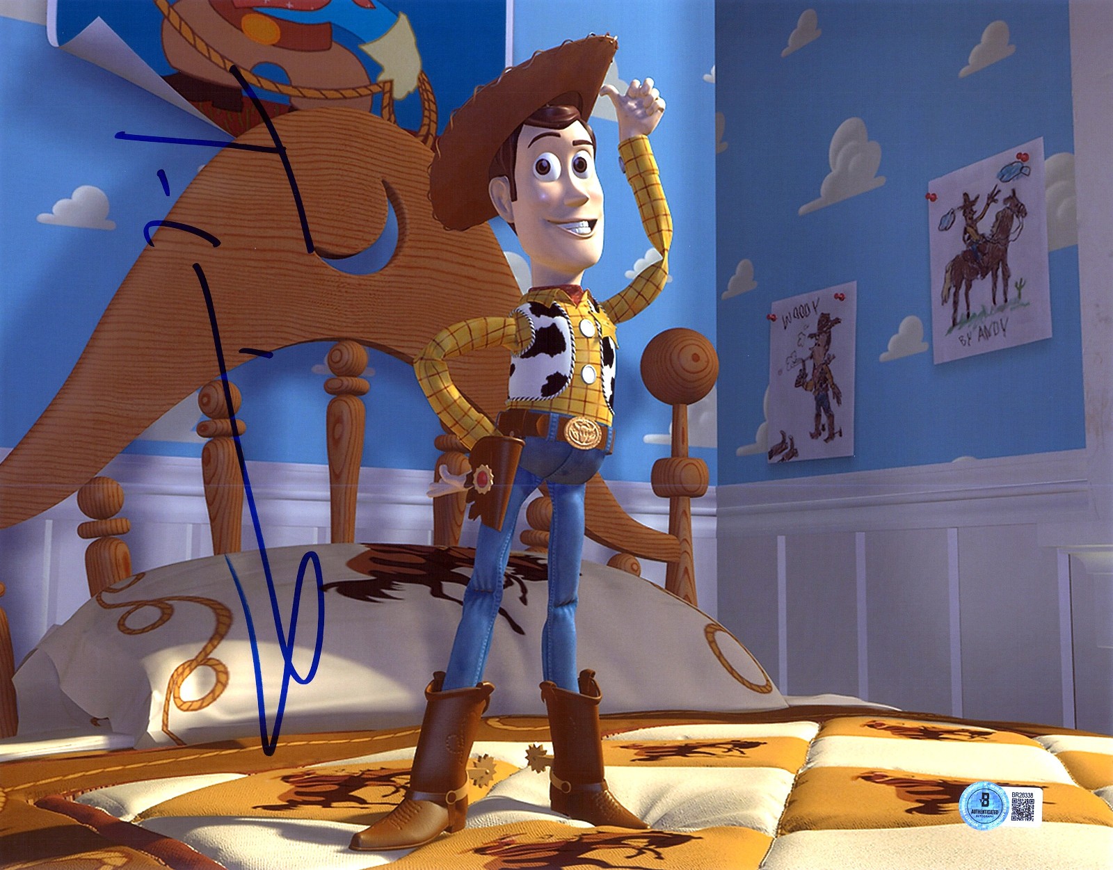 Tom Hanks Autographed Signed TOY STORY 11X14 PHOTO BAS BECKETT COA WOODY 