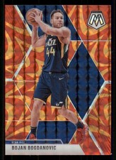 2019-20 Panini Mosaic Mosaic Orange Reactive #33 Bojan Bogdanovic