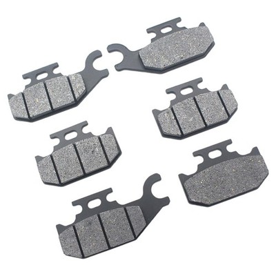 6Pcs Motorrad Bremsbeläge Fit für Can AM Brp 500 4 x 4 Efi für Outlander