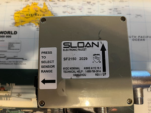 Sloan SF2150 2029  Electronic Faucet 6-Pin Control Module - ( USED )  - No Box