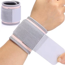 Wrist Brace 2 Pack Wrist Wraps for Carpal Tunnel & Pain Relief Adjustable Sup...