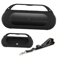 Silicone Cover Case Compatible with Beats Pill 2024 Bluetooth Speaker Black