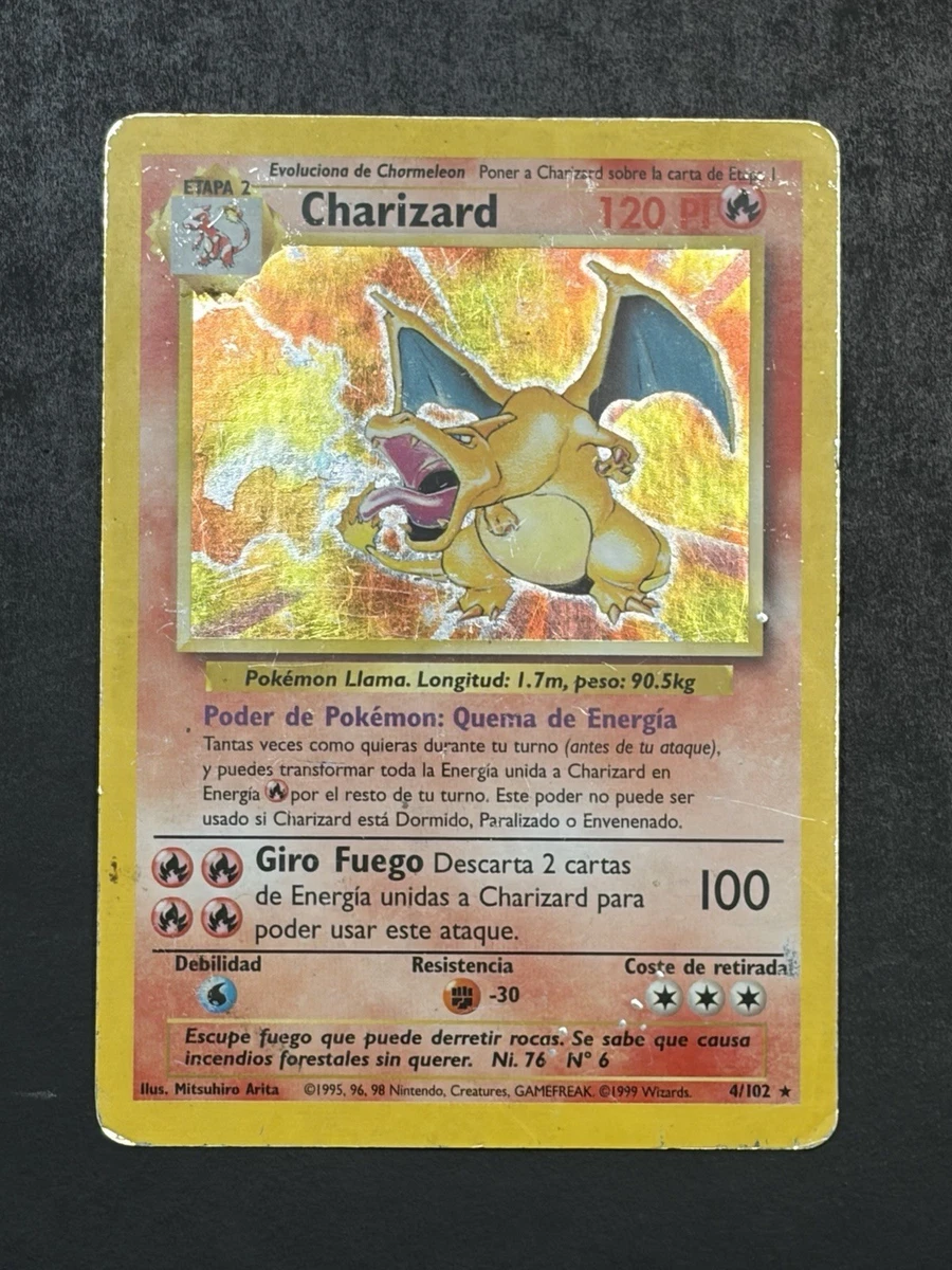Pokémon Charizard Base Set Cards for sale - eBay