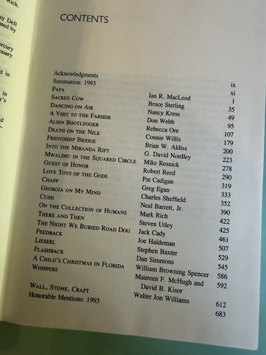The Years Best Science Fiction 11th & 12th Annual Collections 1994 1995 HC DJ - Bild 7 von 17
