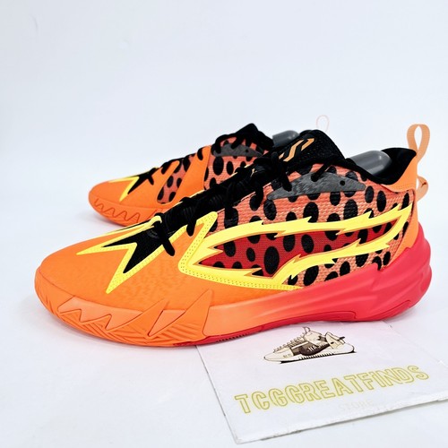 Puma X Cheetos Scoot Zero Flamin Hot Basketball Shoes Mens Size 13 Orange NEW
