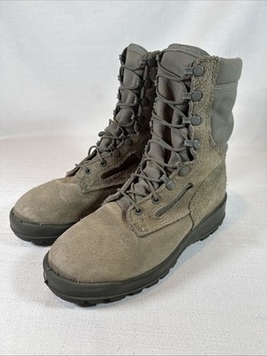 Wellco Military Combat Boots Air Force Temperate Weather Women Sage Green  7.5 W