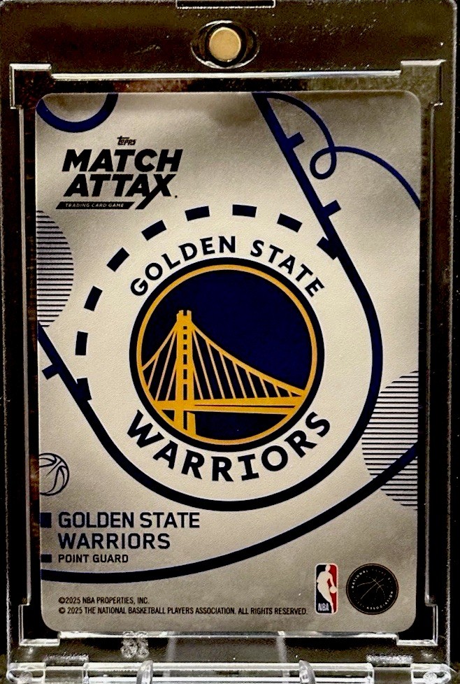 Stephen Curry 2025-26 Topps Match Attax NBA Player of the Game #PG