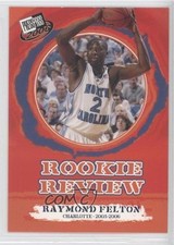 2006 Press Pass Rookie Review Blue Raymond Felton #B42 0b3