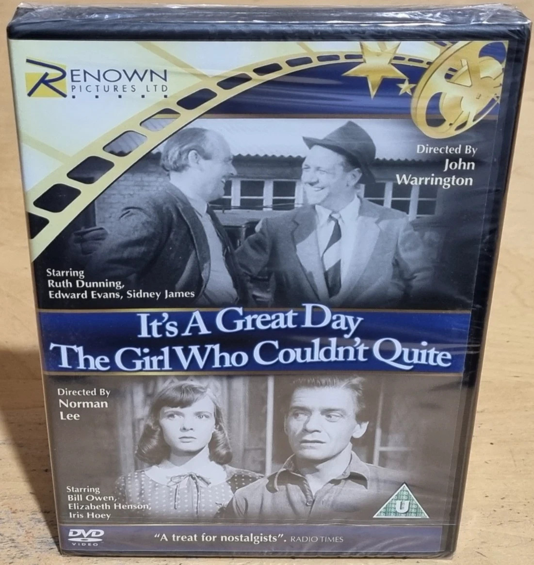 It's A Great Day / The Girl Who Couldn't Quite DVD Renown Pictures New & Sealed