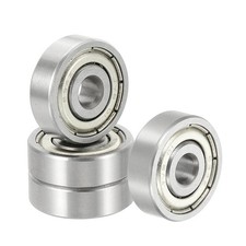 4 Pack 4 x 16 x 5mm 634ZZ Deep Groove Ball Bearings, ABEC5
