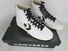 Converse Pro Leather  Hi-Top Size Uk 11 - White &  Black 
