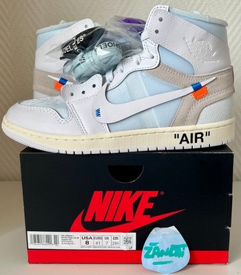 Nike Air Jordan 1 High V.A.A Off White Alaska 8US 7UK 41EU AA3834-100 2026 NEU