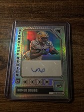 2023 Panini Romeo Doubs Auto Donruss Optic Signature Series Green Bay Packers SP