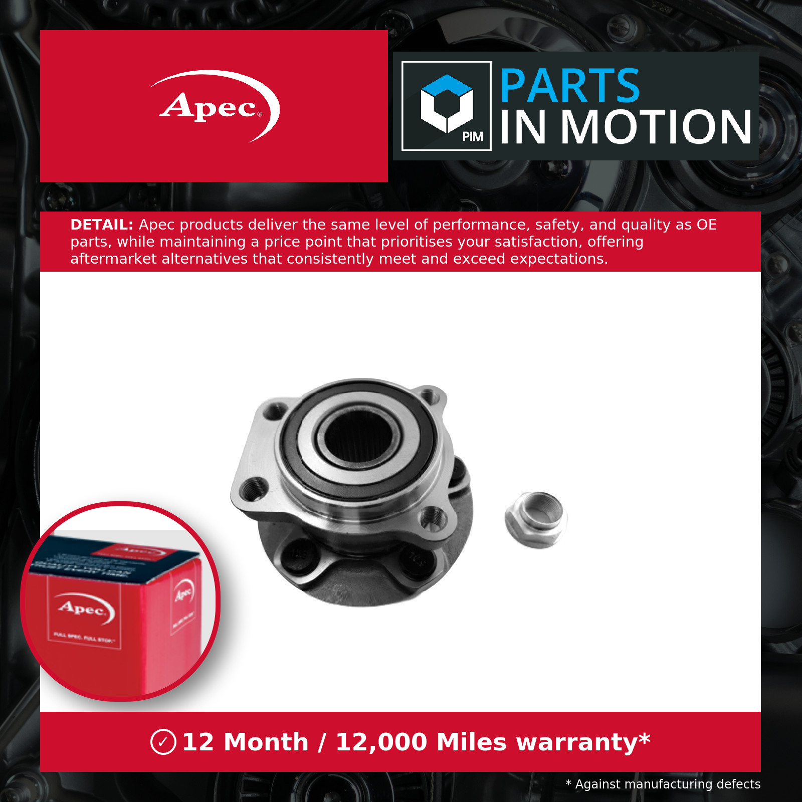 Wheel Bearing Kit fits SUBARU LEGACY 2.5 Front 03 to 14 27373FG000 28373AG000 - Image 11