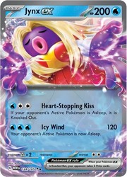 Jynx ex 124/165 Scarlet & Violet 151 Double Rare Holo