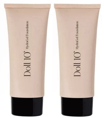 (Set of 2) Doll 10 HydraGel Foundation Full Coverage Radiant Gel (Deep)