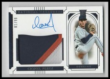 2019 Panini National Treasures #30 Cionel Perez Auto #/99