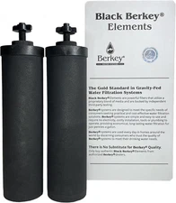 Berkey Authentic Black BB9-2 Water replacement Filters For Berkey Water../