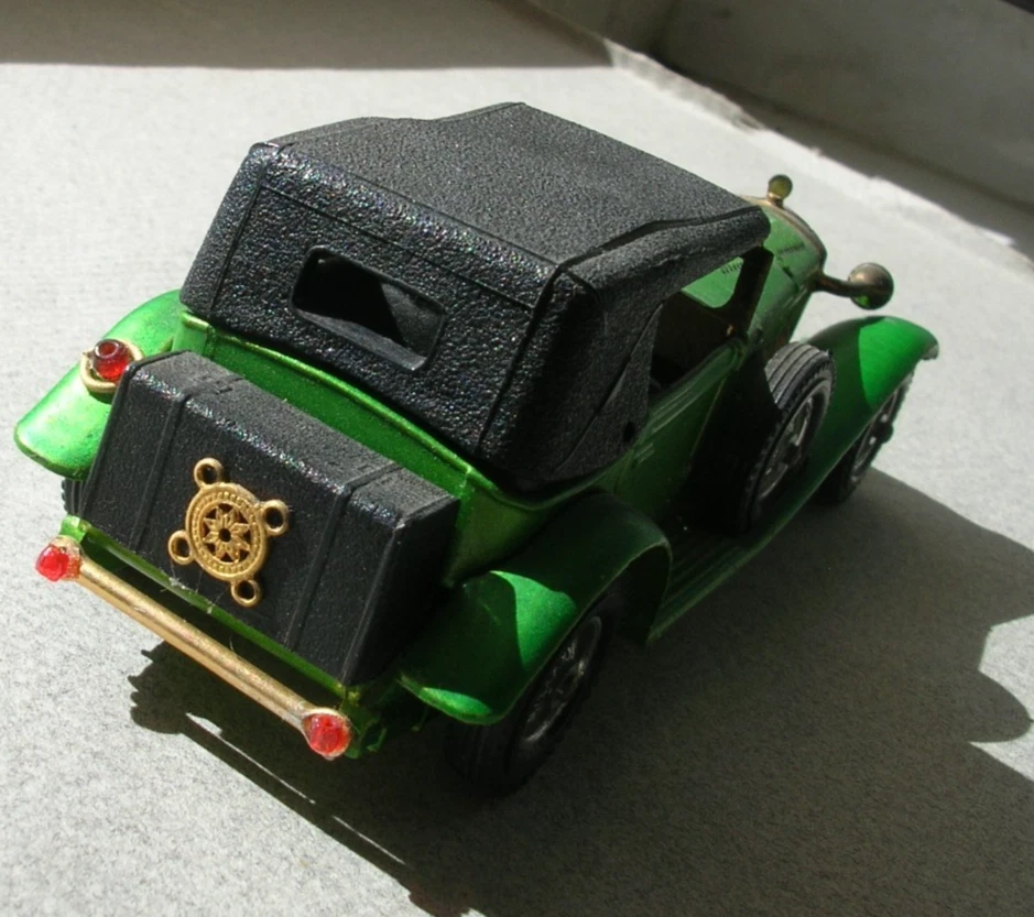 MERCEDES SS 1928 Matchbox scala apx 1/43  vintage 1972 lunga cm11 - Immagine 3 di 4