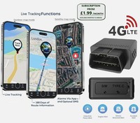 Best NEW Camper-Car-RV 4G OBD2 GPS Tracker System+FREE Live Tracking+Data Alerts