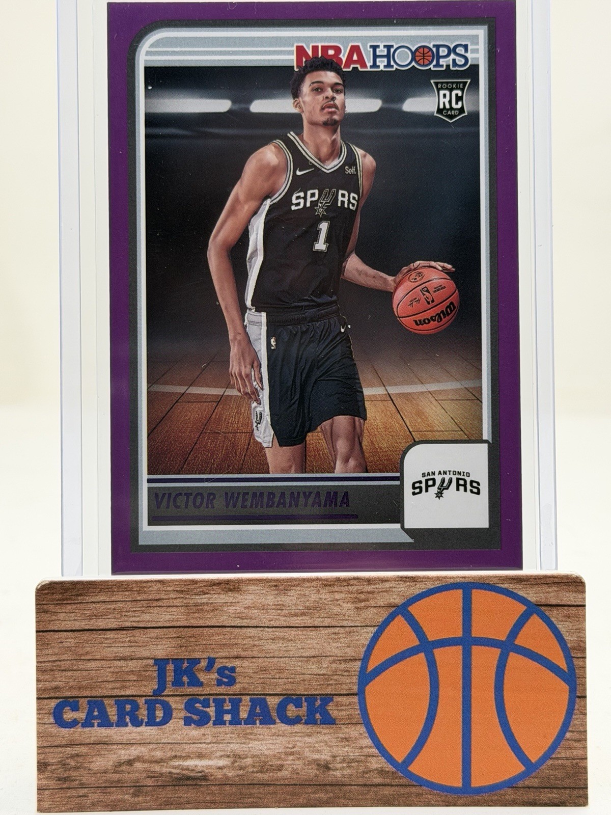 Victor Wembanyama 2023 Hoops #277 Purple Price Guide - Sports Card