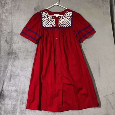 Go Softly Mumu House Dress Duster Midi Womens Sz S Red Shift | eBay Go Softly Mumu House Dress Duster Midi Womens Sz S Red Shift | eBay