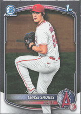 2025 Bowman Draft Chrome - #BDC-142 Chase Shores Nationals 1st Bowman