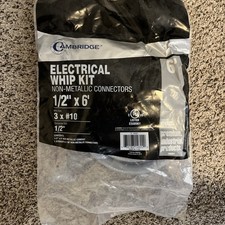 CAMBRIDGE 6' ELECTRICAL WHIP KIT E508961 CAMBRIDGE 6' ELECTRICAL WHIP KIT E508961 - Image 1