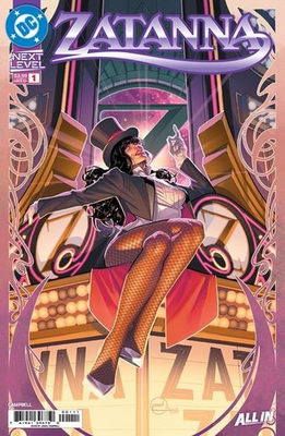 #ad Zatanna 2026 #1 CVR A Jamal Campbell Pre Order 4 29 26 DC Comics $3.98