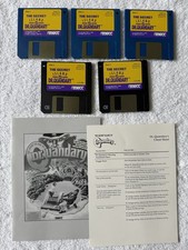 Vintage Mac Game: SECRET ISLAND OF DR QUANDARY v1.0 MECC 5-Disk Set - TESTED