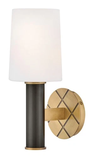 Hinkley Lighting 51370-BX Declan 1 Light 11" Tall Wall Sconce - Heritage Brass / - Picture 5 of 8