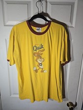 Vintage Nestlé Quik T-shirt 1996 Cotton Delta XL Single Stitch '90s Y2K