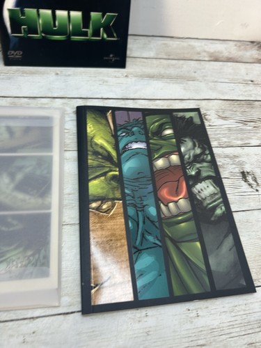 The Hulk 2003 Ltd Edition 3D Sculpted Fist Case Exclusive 3 Disc DVD Box Set - Picture 4 of 14