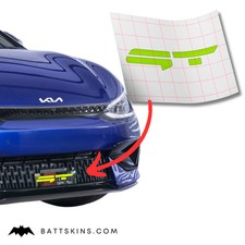 Front Bumper Gt Overlay Decal