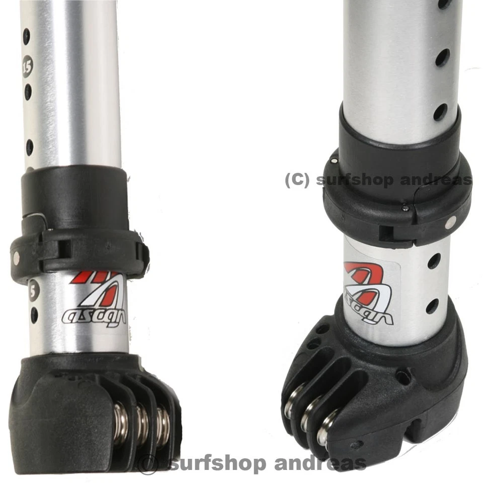 ASCAN Mastverlängerung Big Wheel 45cm Windsurfen SDM für Euro Pin North
