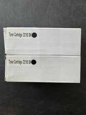 New Set of 2 Genuine Dell 2150 / 2155 Series BLACK Toner Cartridges
