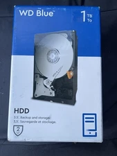 WD Blue 1TB Desktop Hard Disk Drive - 7200 RPM SATA 6 Gb/s 64MB Cache 3.5 Inch -