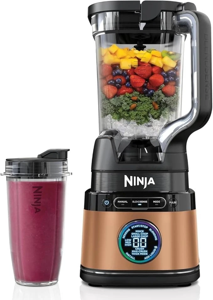 Ninja 2-in-1 Detect Power Blender Pro & Single Serve 1200W - Copper TB301UKCP
Opens in a new window
