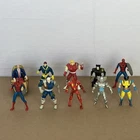 Lot Of 10 Marvel ToyBiz Die Cast Metal Mini Figures Vintage X-Men Spider-Man