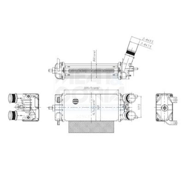 LadeluftküHler FüR Ford Tourneo Courier Transit 14-23 2272321-image