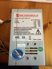 Alimentatore pc Fisso, 500w ATX Modello Silenzioso