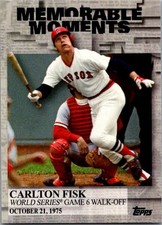 Carlton Fisk Red Sox 2017 Memorable Moments Topps MM-8