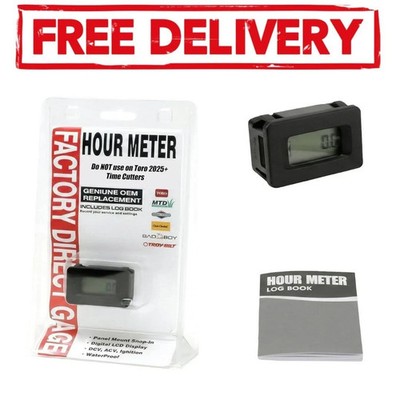 USA Digital Panel Mount Hour/Tach Meter For Toro - MTD - Bad Boy - Cub Cadet