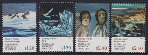 AAT - 2023 'SIDNEY NOLAN'S ANTARCTICA' Set of 4 MNH [F3136]