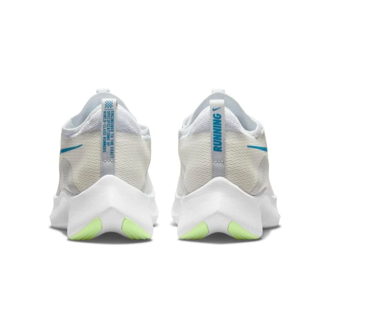 その他 FLY SHOES Size 11 - Nike Zoom Fly 4 White Imperial Blue Lime Glow for sale