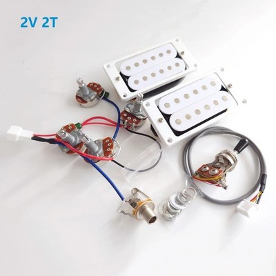 Seymour Duncan white SH-4 JB Bridge & SH-1 59 Neck ZEBRA Humbucker Pickup Set